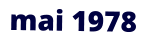 mai 1978