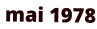 mai 1978